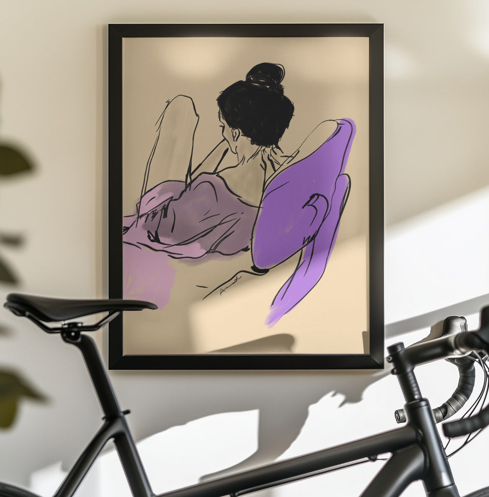 Mädchen 2 - Poster / Art Print - interiör