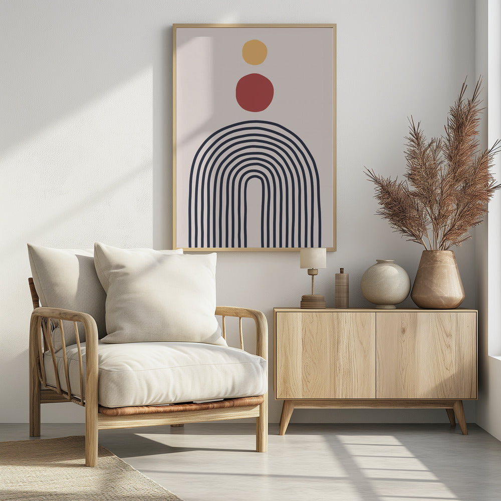 Abstract Art - Poster / Art Print - interiör