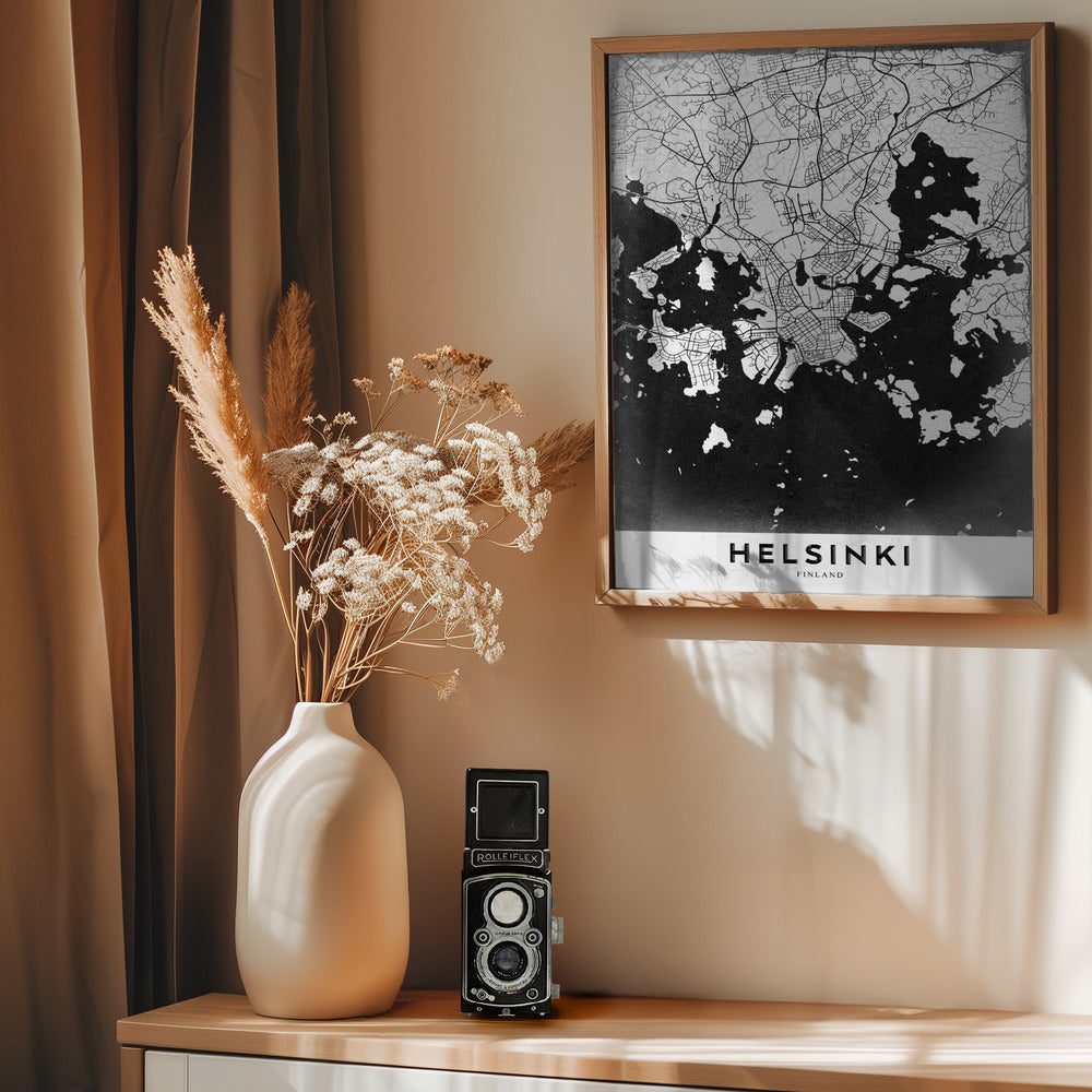 Helsinki - Poster / Art Print - interiör