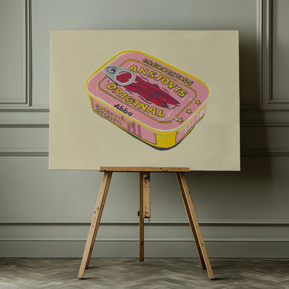 Abba Ansjovis - Poster / Art Print - interiör