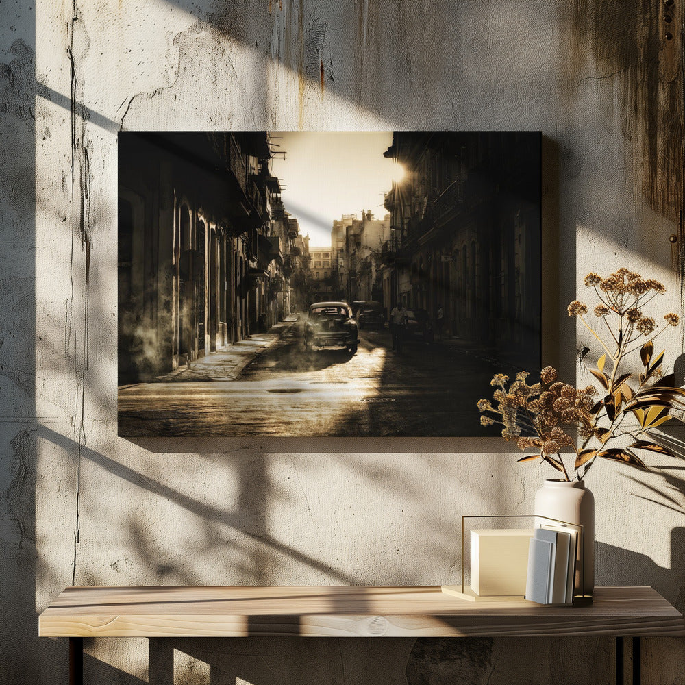 Mystic morning in Havana... - Poster / Art Print - interiör