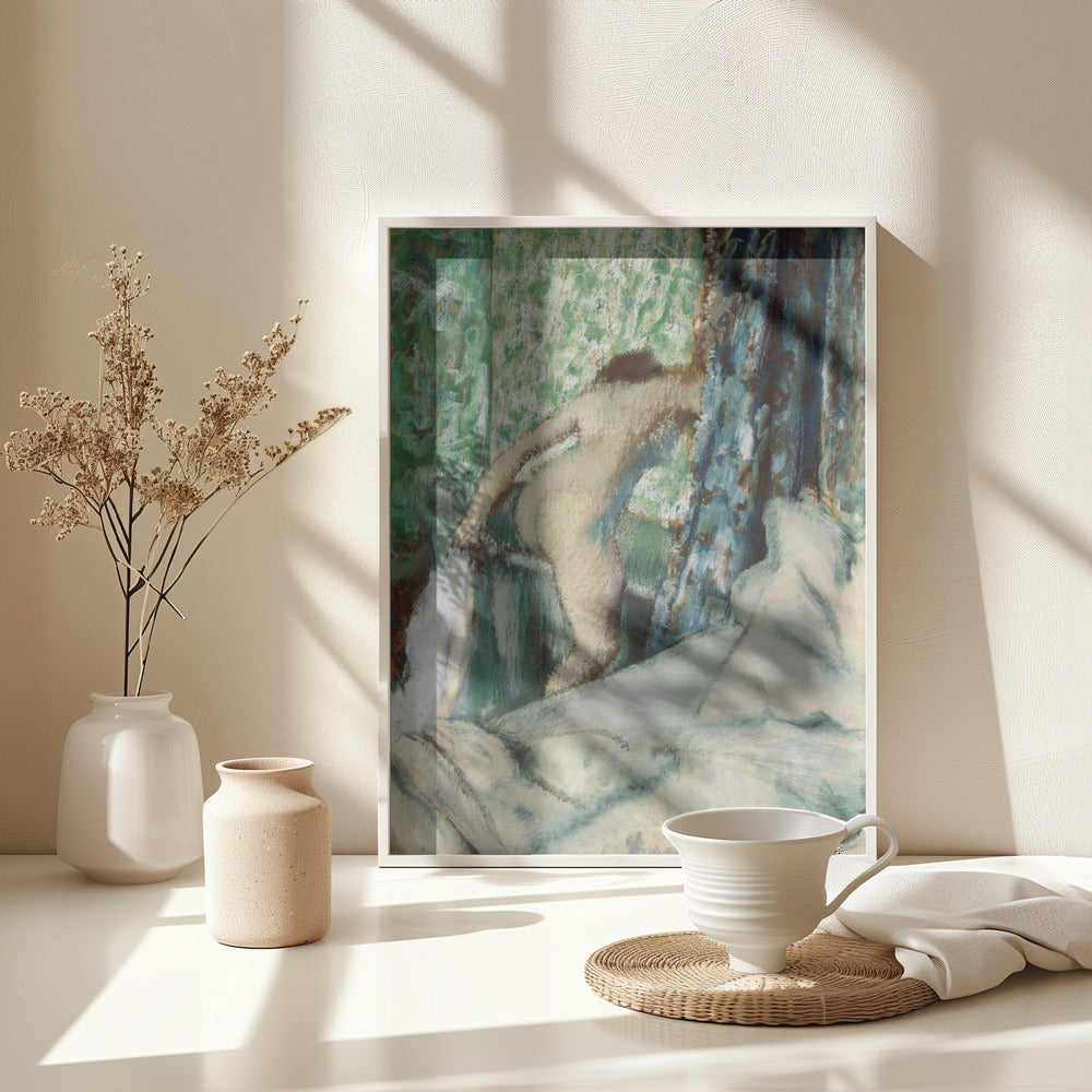 The Morning Bath - Poster / Art Print - interiör