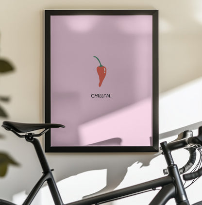 Chilli'n - Poster / Art Print - interiör