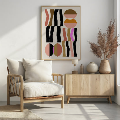 Abstract composition 26 - Poster / Art Print - interiör