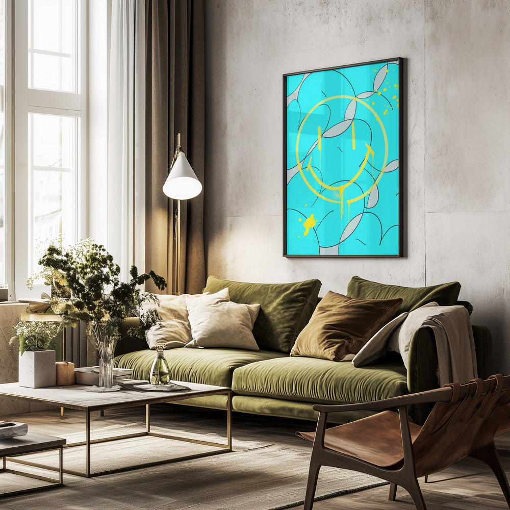 Love is pure - Poster / Art Print - interiör