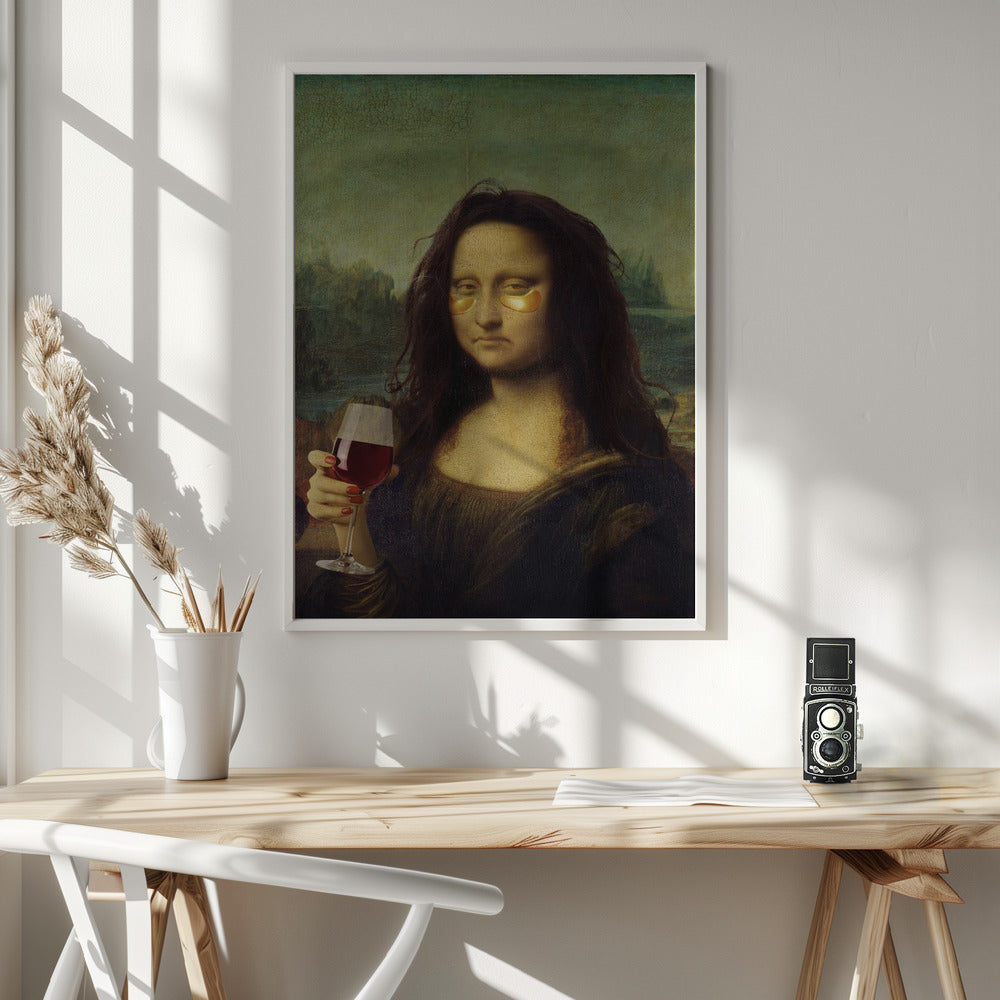 Monday Lisa - Poster / Art Print - interiör