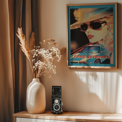 Fast Getaway - Poster / Art Print - interiör