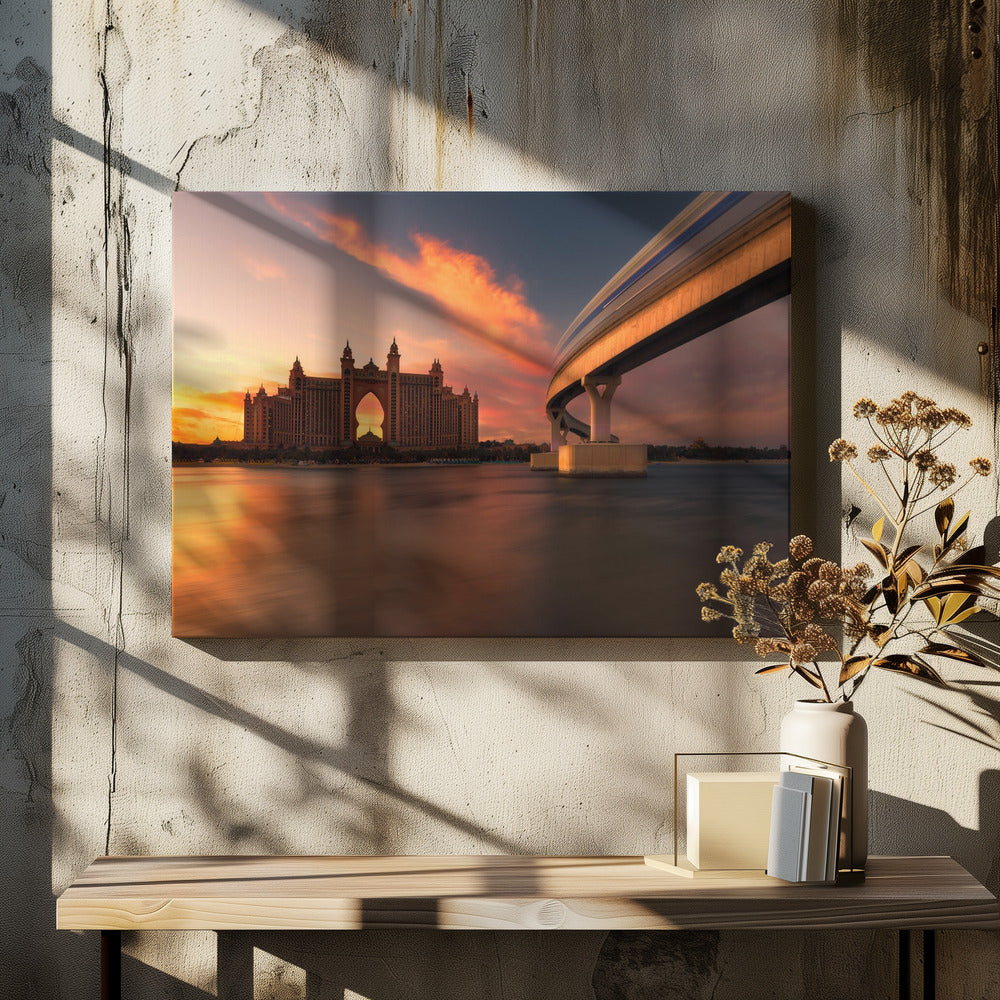 Atlantis Sunset - Poster / Art Print - interiör