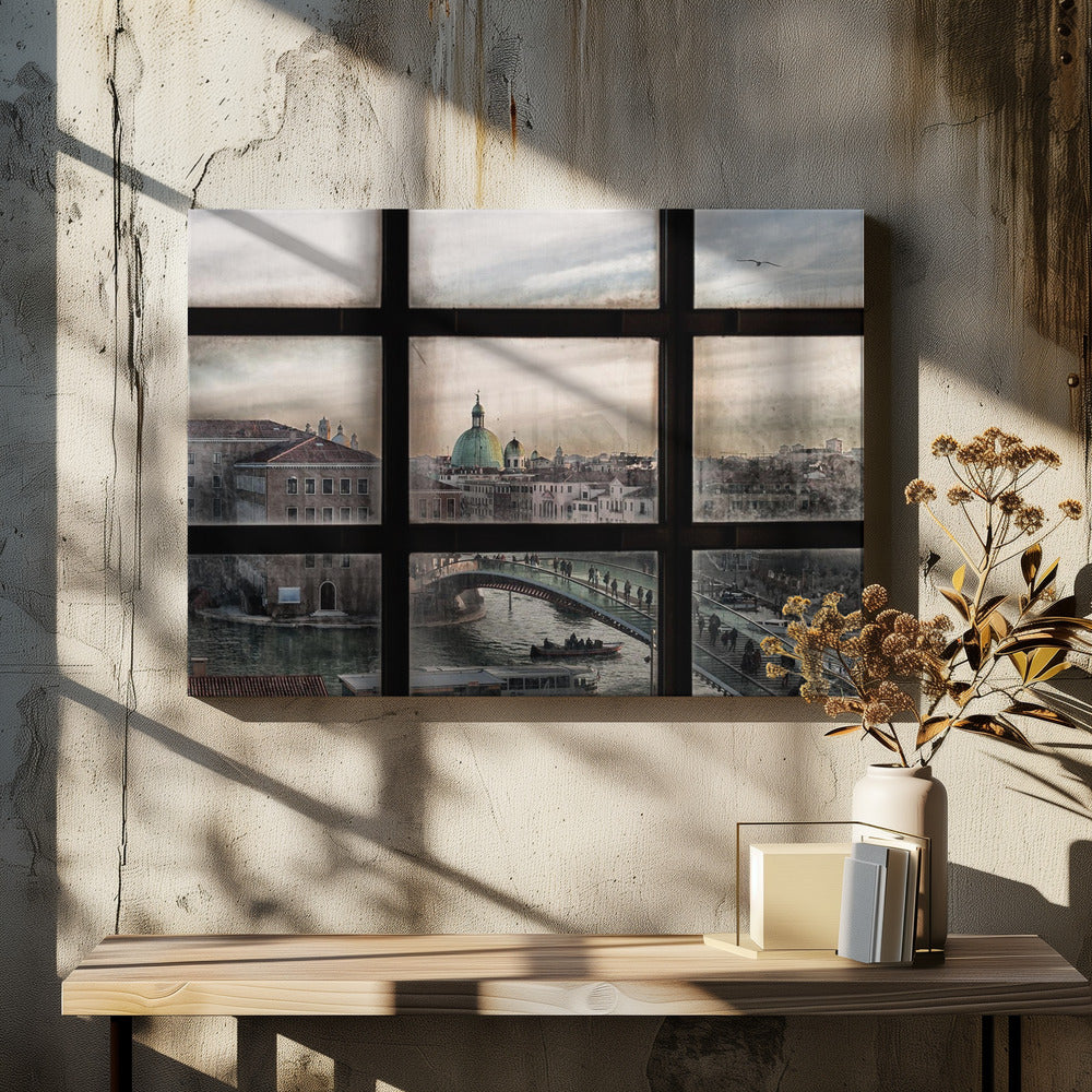 Venice Window - Poster / Art Print - interiör