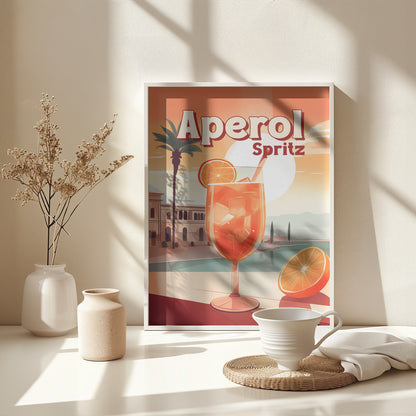 Aperol Spritz Tropical - Poster / Art Print - interiör