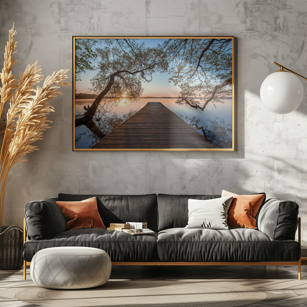 Framed - Poster / Art Print - interiör