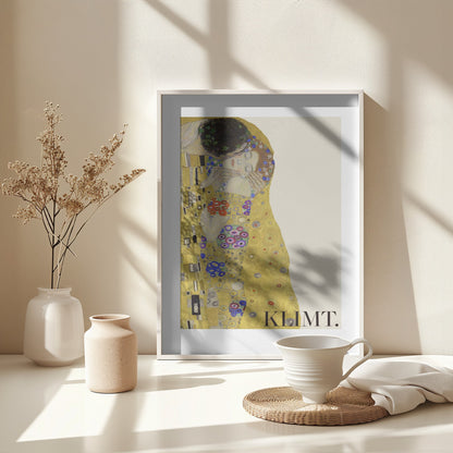 The Kiss (1907–1908) Special Poster Crop - Poster / Art Print - interiör
