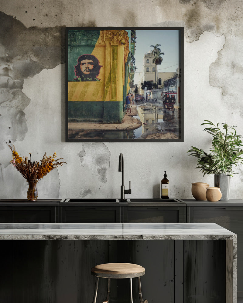 Grafitti  (La Habana Vieja) - Poster / Art Print - interiör