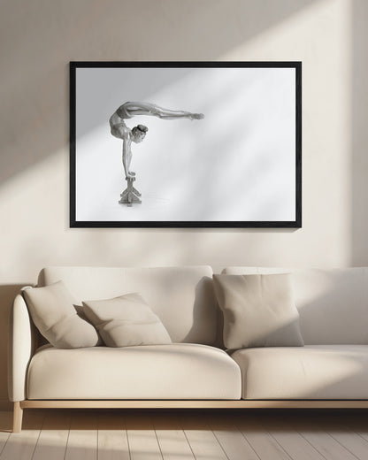 Gymnastics Series - Mexican Balance - Poster / Art Print - interiör