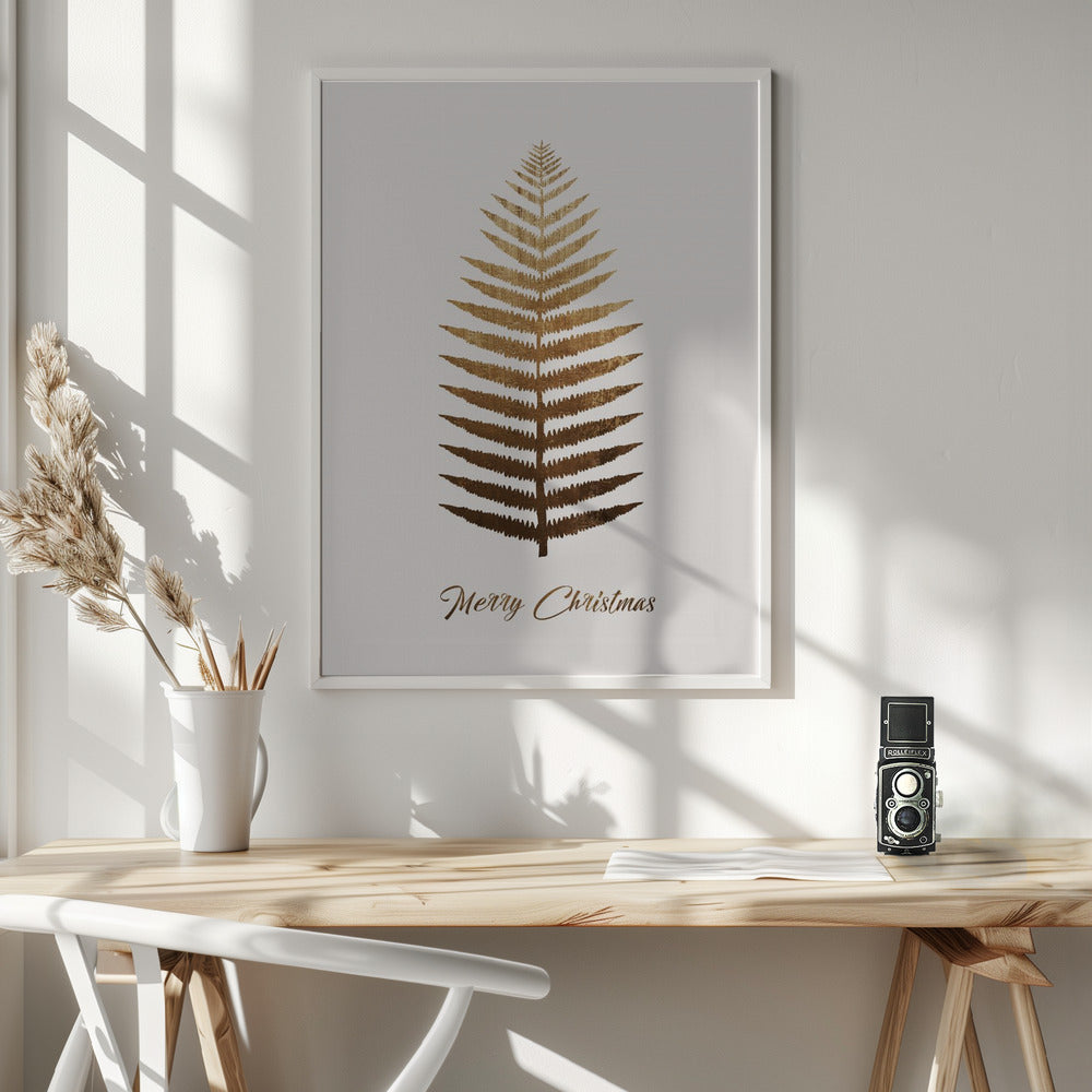 Merry Christmas - Poster / Art Print - interiör