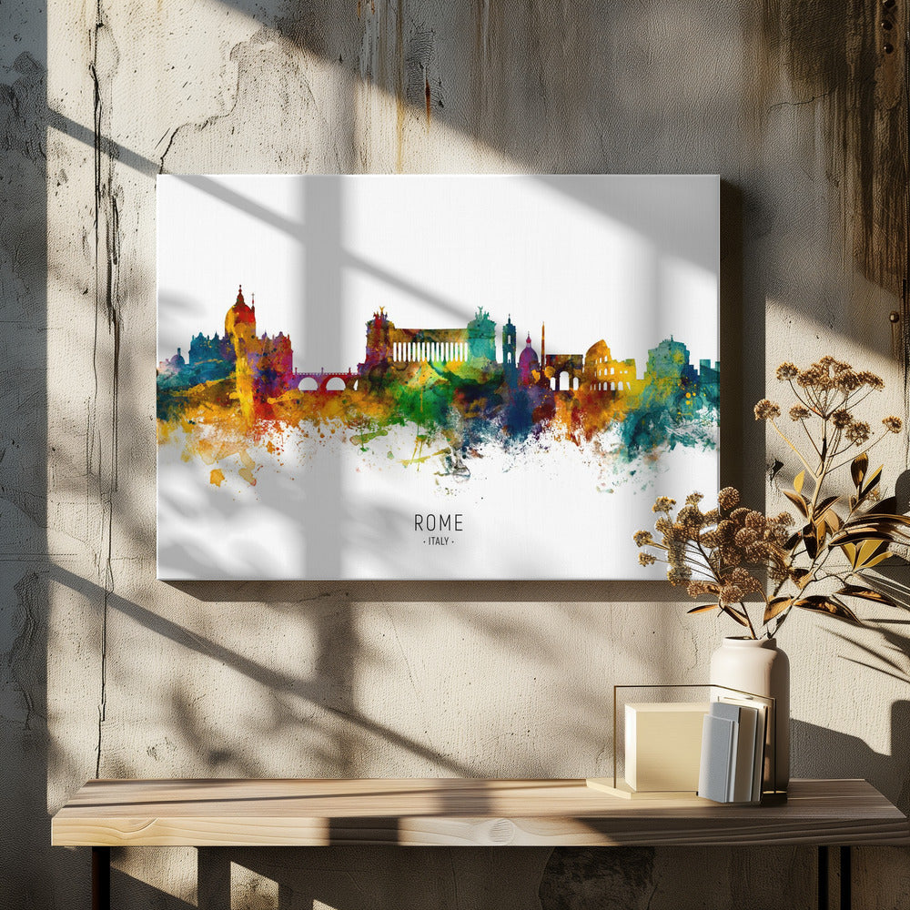 Rome Italy Skyline - Poster / Art Print - interiör