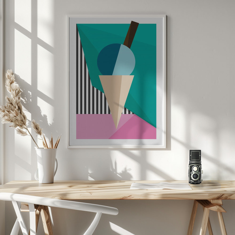 Ice Cream - Poster / Art Print - interiör