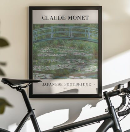 Japanese Footbridge 1899 - Poster / Art Print - interiör