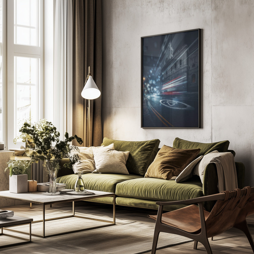 Hustle - Poster / Art Print - interiör