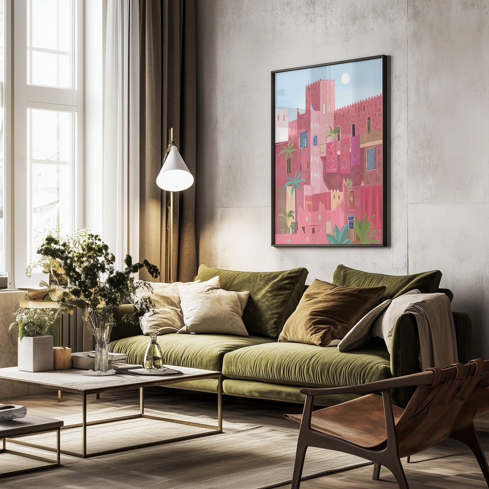 Kashbah - Poster / Art Print - interiör