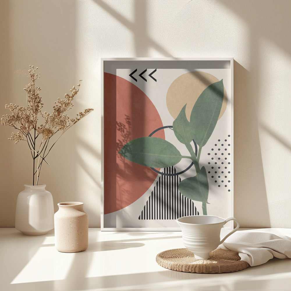 Geometric Botany - Poster / Art Print - interiör