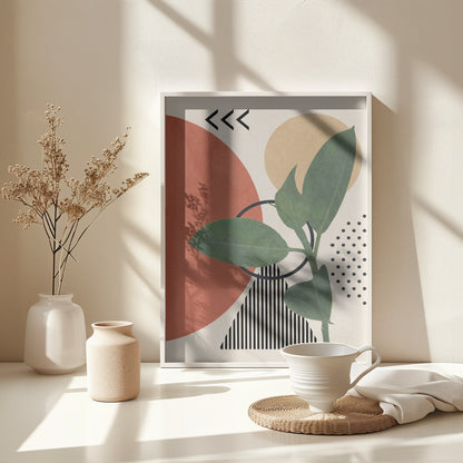 Geometric Botany - Poster / Art Print - interiör