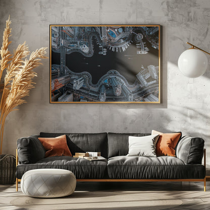 Dubai Marina 2 - Poster / Art Print - interiör