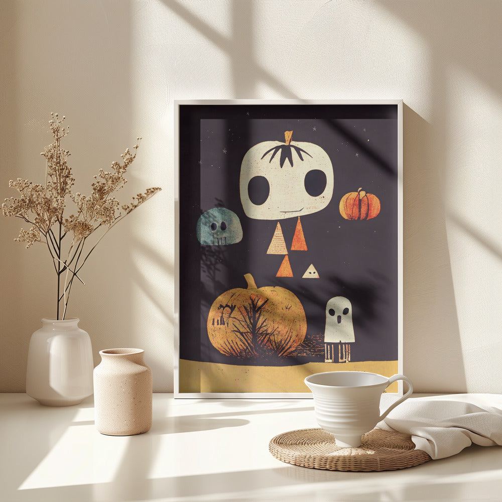 Whimsical Hauntings - Poster / Art Print - interiör