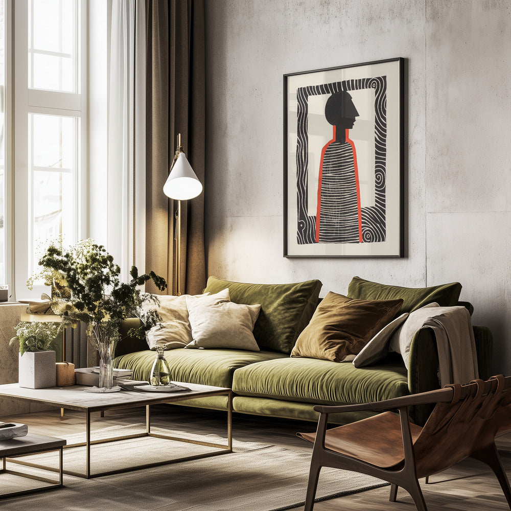 Contrast In Solitude - Poster / Art Print - interiör