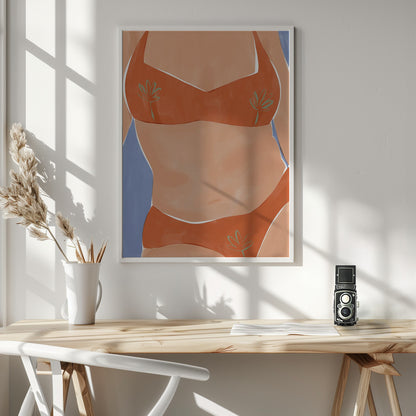 Bikini Babe - Poster / Art Print - interiör