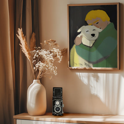 Oh My Dog - Poster / Art Print - interiör