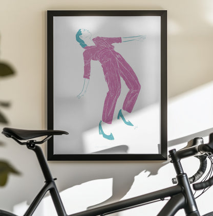 Jlr Dancing13 Copy - Poster / Art Print - interiör