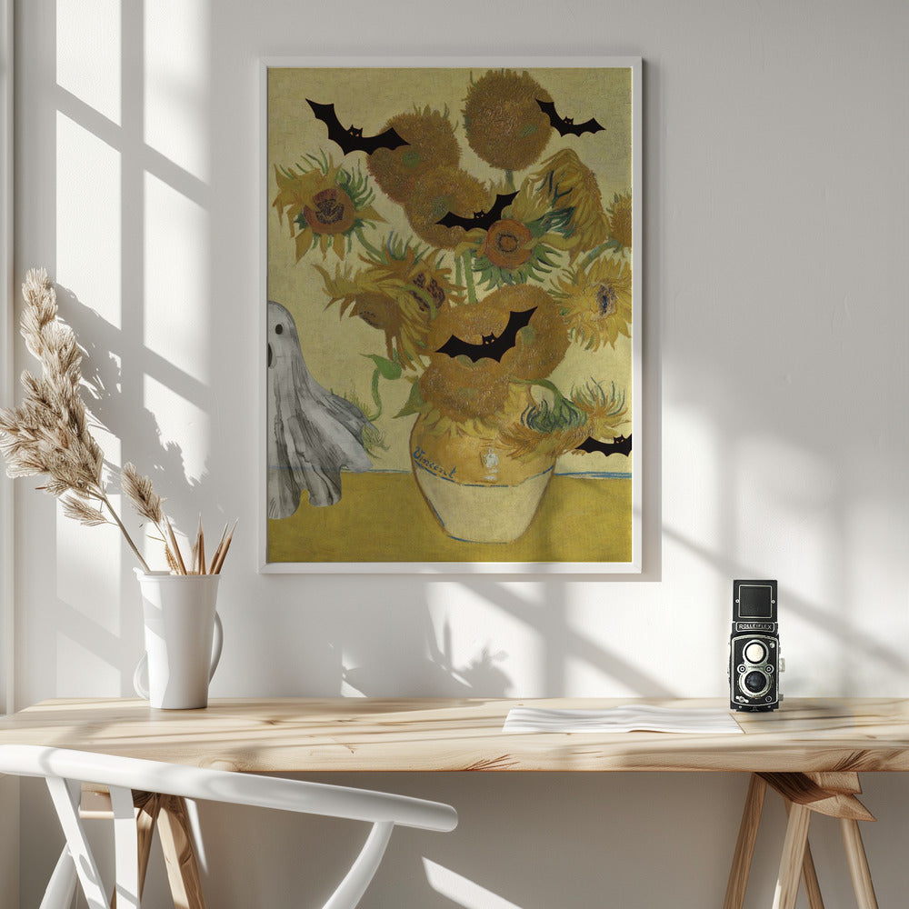 Halloween Flower's Vincent - Poster / Art Print - interiör