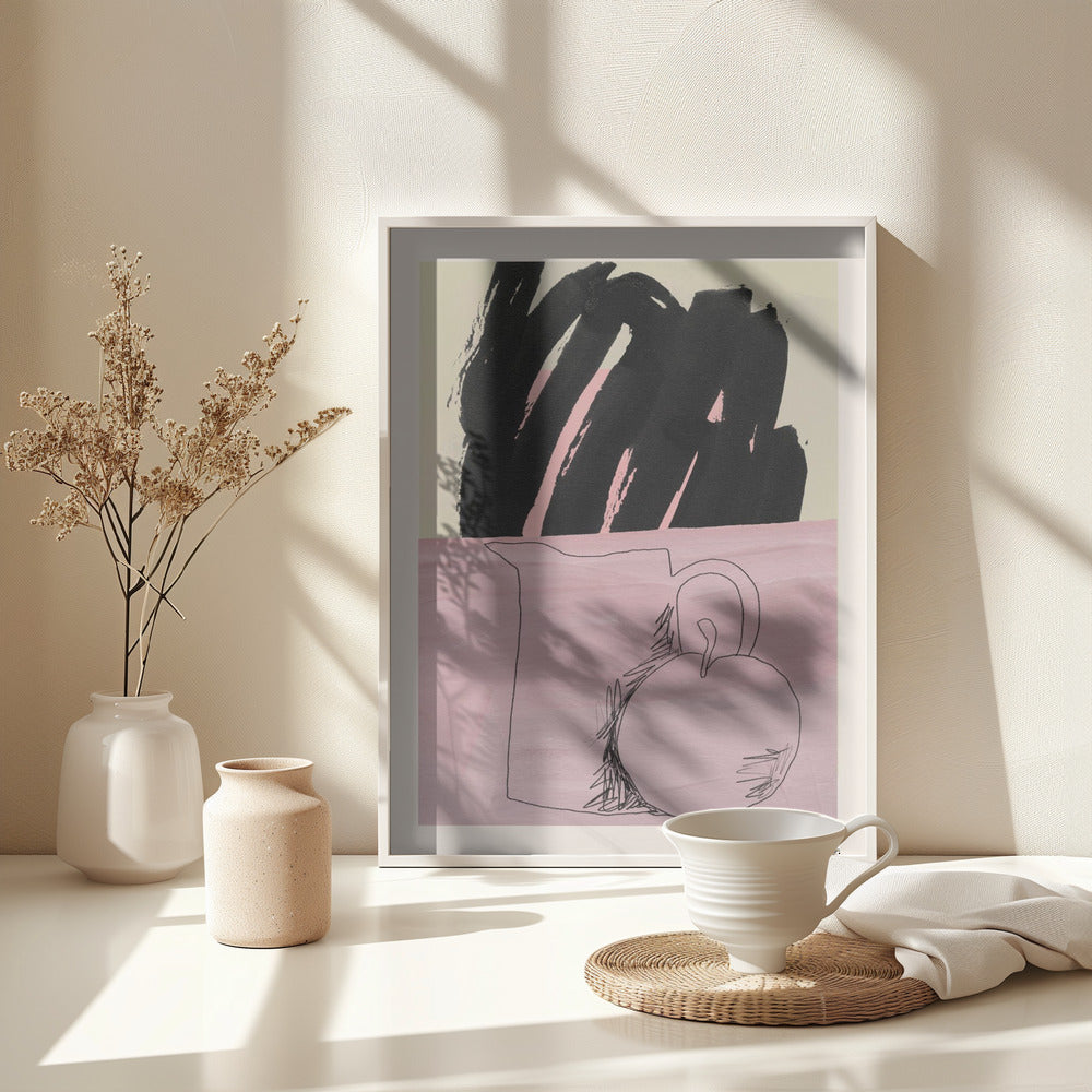 Gentle touch No 2 - Poster / Art Print - interiör