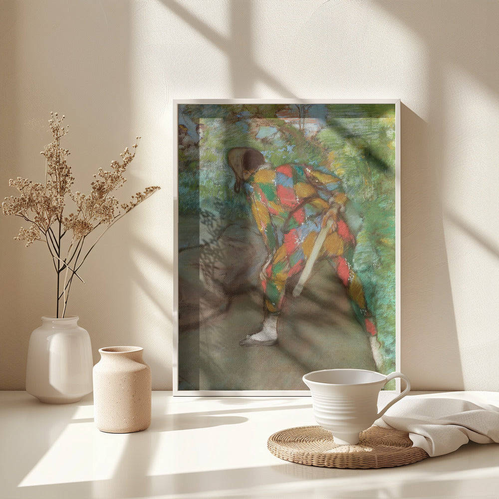 Harlequin  No.2 - Poster / Art Print - interiör