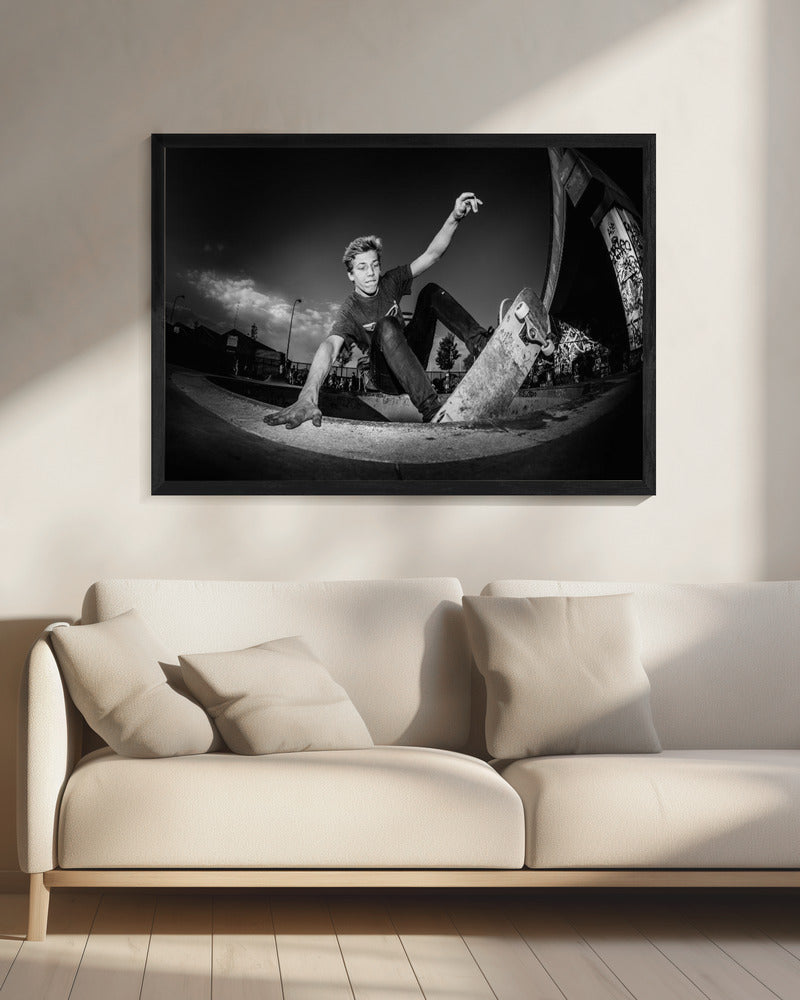 Ellis Ekkart performing... - Poster / Art Print - interiör