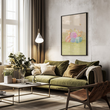 Easter - Poster / Art Print - interiör