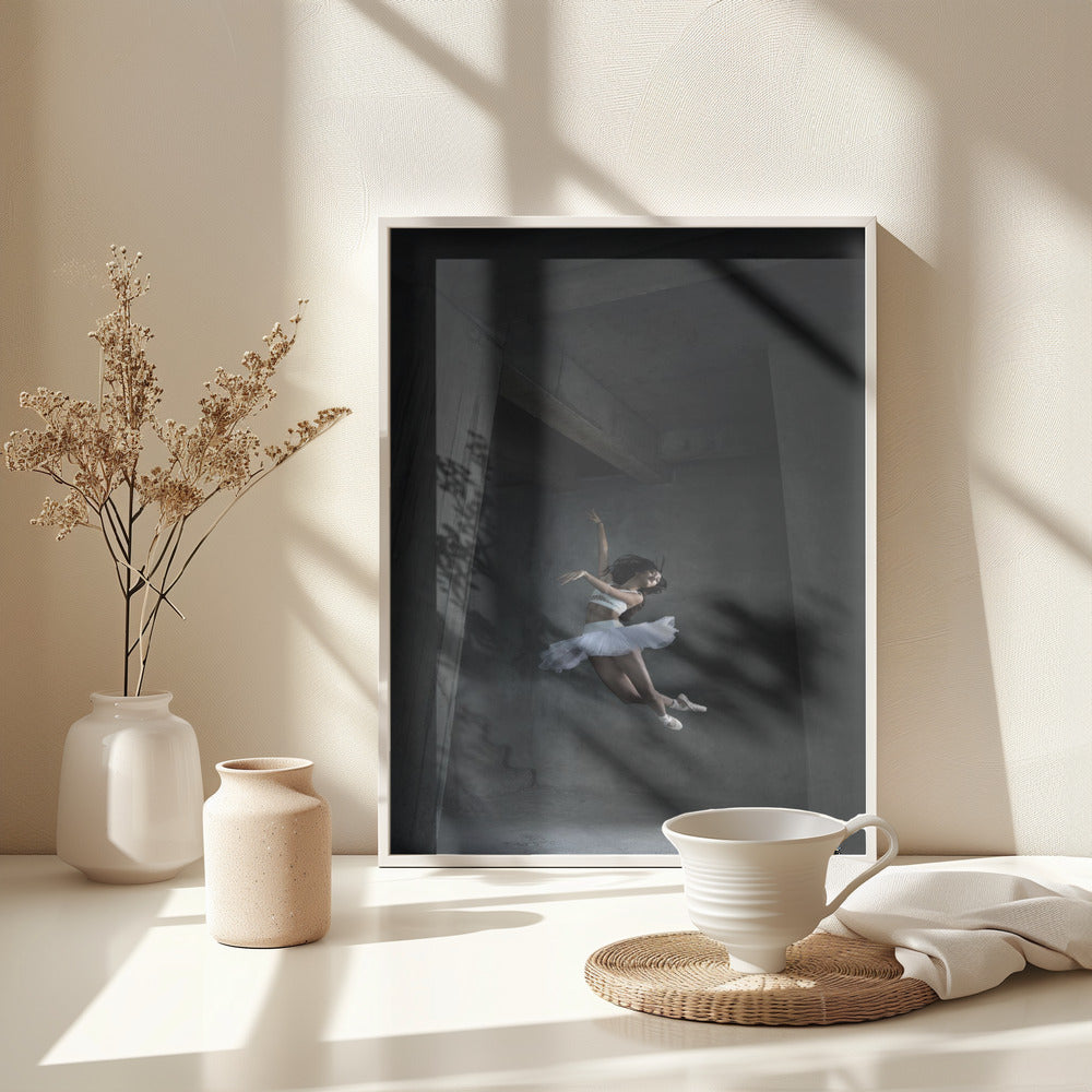 Flying Dance - Poster / Art Print - interiör