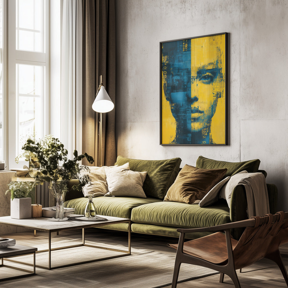 Matrix - Poster / Art Print - interiör