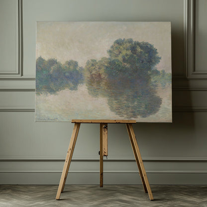 Claude Monet's the Seine At Giverny (1897) - Poster / Art Print - interiör