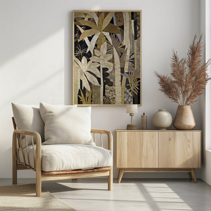 Bamboo Jungle - Poster / Art Print - interiör