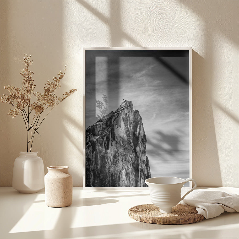 Balancing between Earth and Sky - Poster / Art Print - interiör