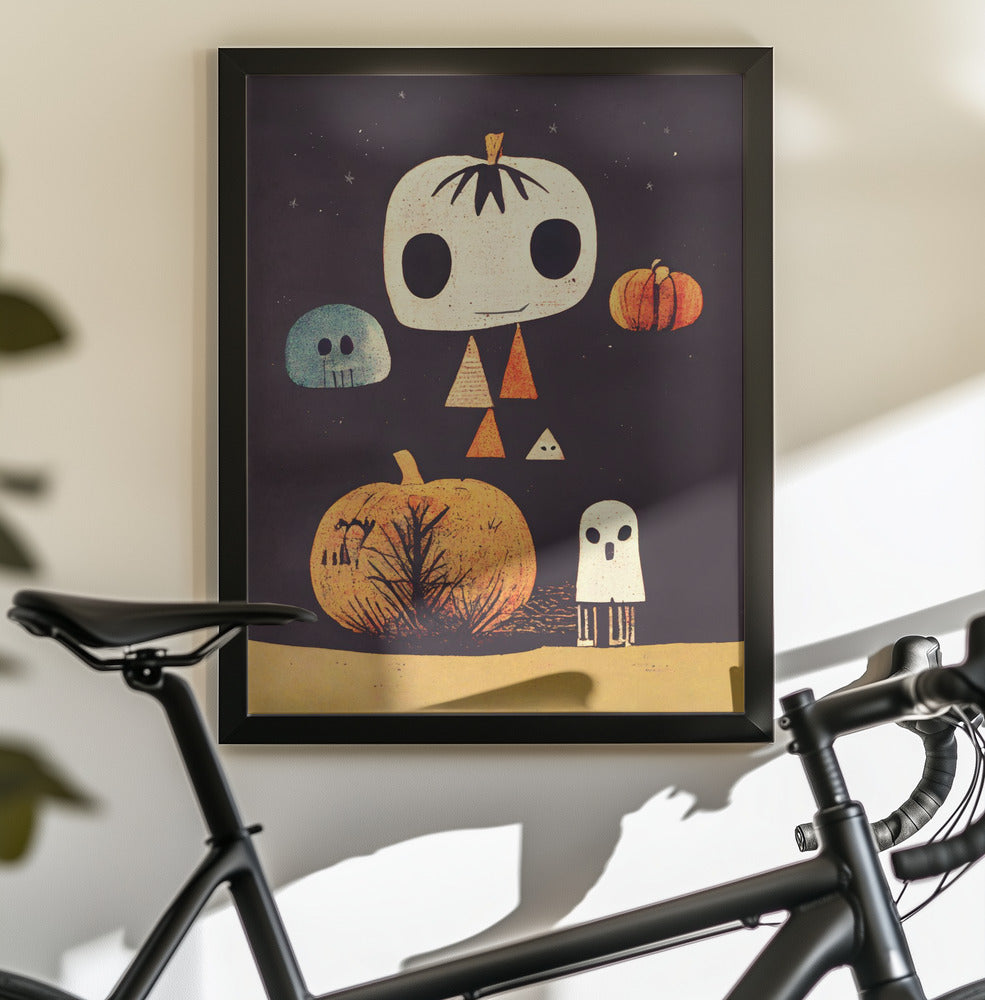 Whimsical Hauntings - Poster / Art Print - interiör