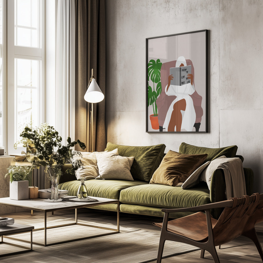 Self-love - Poster / Art Print - interiör