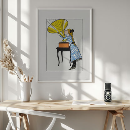 O, Caruso! - Poster / Art Print - interiör