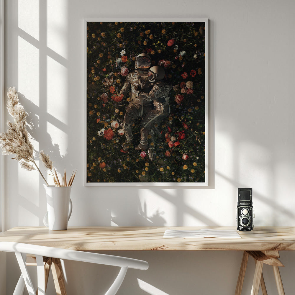 Garden Delights II - Poster / Art Print - interiör