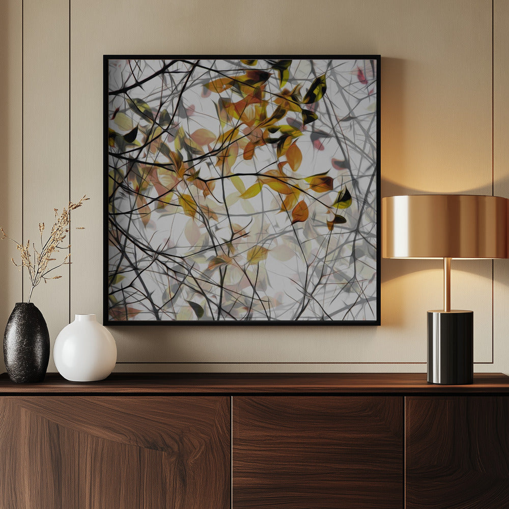 autumn song - Poster / Art Print - interiör
