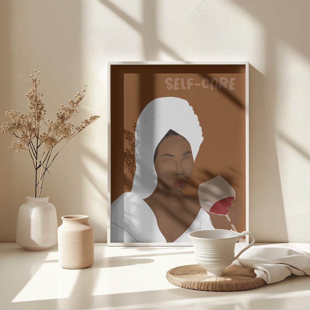 Self-Care - Poster / Art Print - interiör