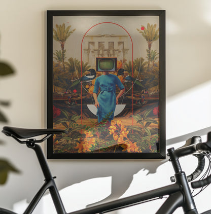Her Asymmetries - Poster / Art Print - interiör
