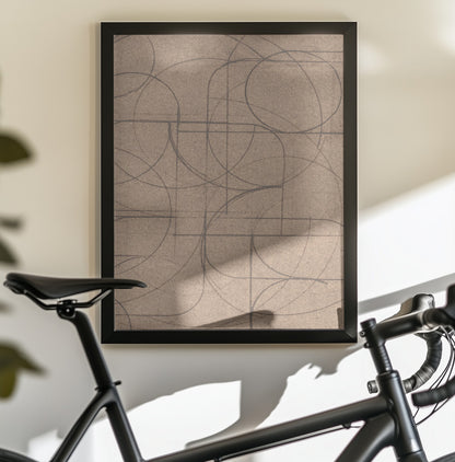 Curved 2 - Poster / Art Print - interiör